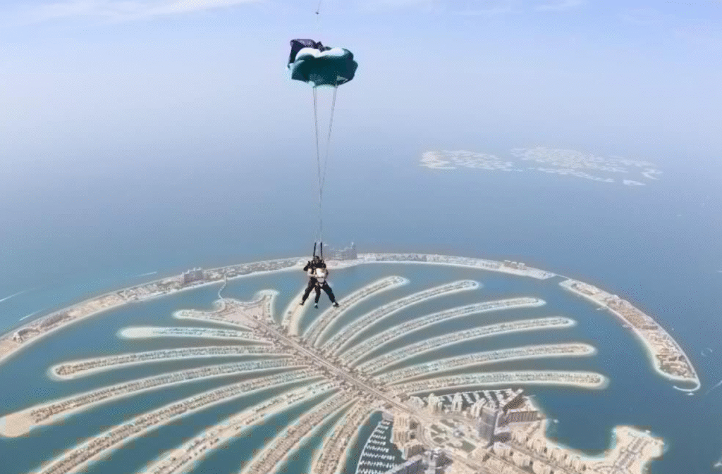 Sky dive dubai
